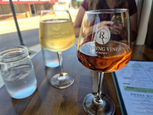 Triathlon wine and a cider