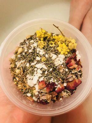 Bath tea, just a little witchy brew