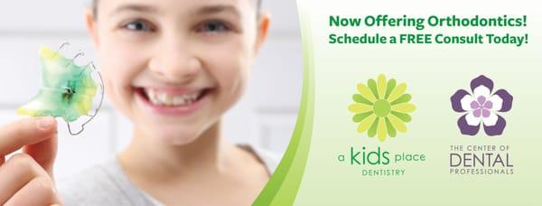 Now offering Orthodontics! Call us to schedule your consultation today!