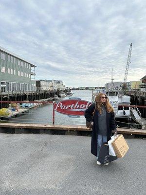 My wife got to shop!