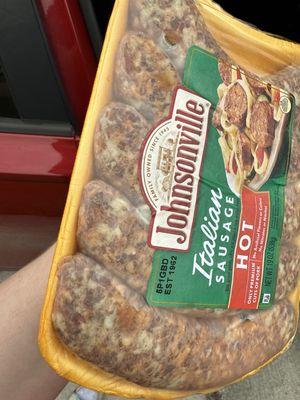 Moldy sausage just bought