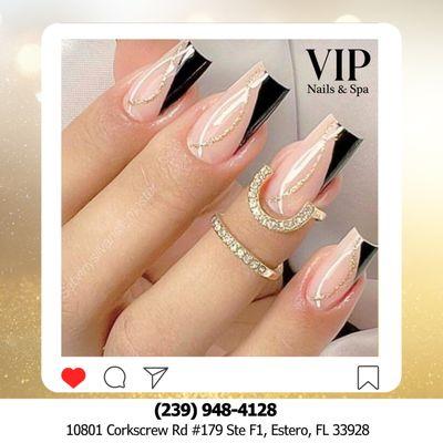 Simple or fancy nails? Come to Vip Nails & Spa and take your pick!