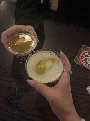 Apple martini and Carmel Apple martini