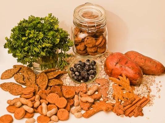 Handmade, All-Natural Dog Treats from myporchdawg.com