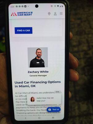 This man right here will promise you things and won't fall through with it and I think it's kind of wrong