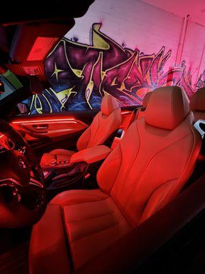 Ambient Lighting Installation.