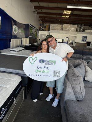 Happy Customer Alert!
Took it home SAME DAY -- delivered SAME DAY‼