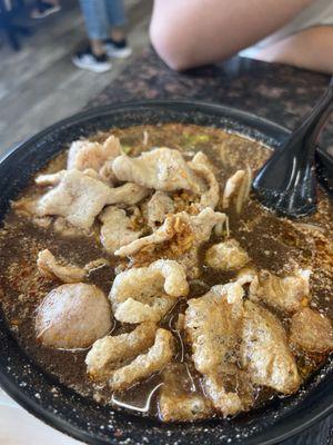 Thai Bo Thai Boat Noodles Soup(Beef or Pork)