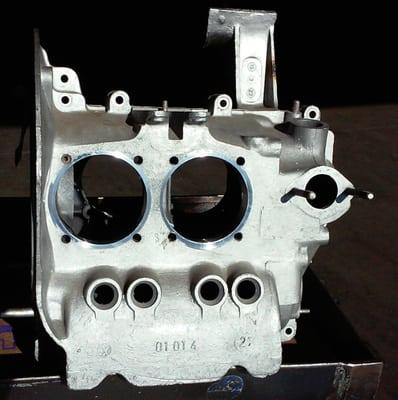 36HP, WALNUT BLASTED & DECKED.