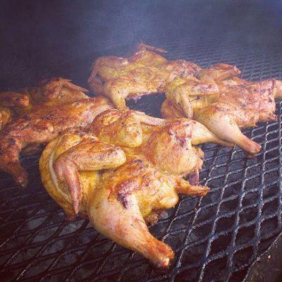 Pollo al carbon con batatas!!!!