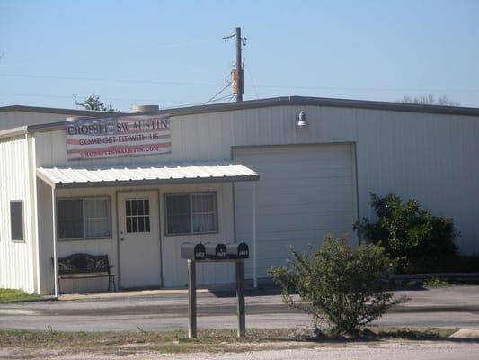 CrossFit Southwest Austin's Big ol' Lovable Steel Building. It may not look like much from the outside...