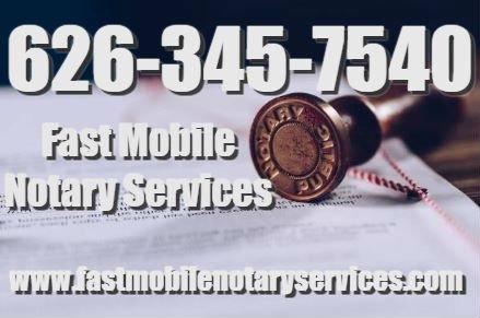 Fast Mobile Notary Services