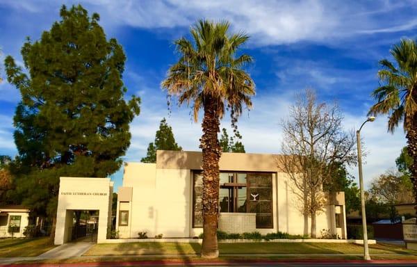 Faith Lutheran Church on Jackson St., Riverside.
