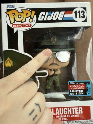 Broken funkopop and my two hello kitty cel packs of cards that couldn't be returned