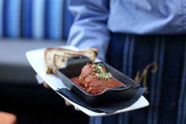 Housemade Meatball appetizer