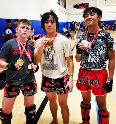 Outlaw Muay Thai IKF PMT Kids Champions