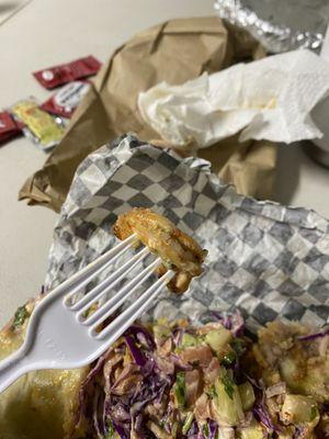 Shrimp Burrito (Shrimp Not Deveined)