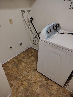 After the repairs were done