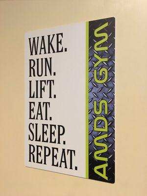 A sign FastSigns did for us.