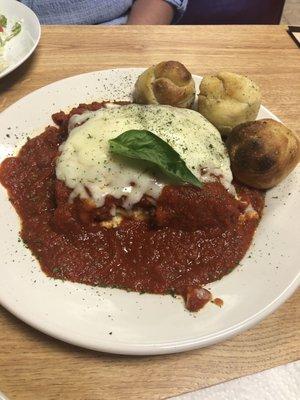 Meat Lasagna Dinner (includes a salad)
