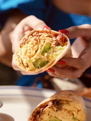 Beau's Breakfast Burrito