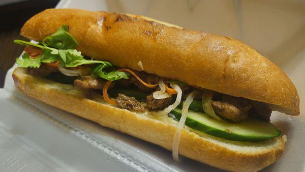 Pork Banh Mi sammy