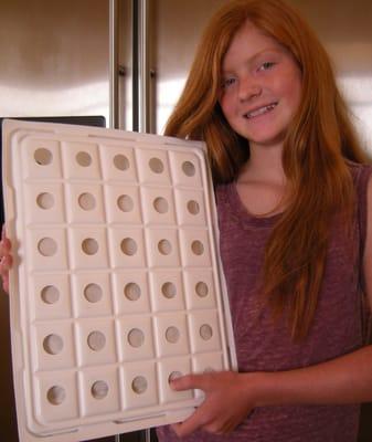 Humiset mineral panel that can be installed into refrigeration for green, energy saving humidity control system.