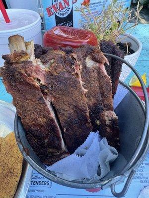 I love baby back ribs but these ribs were falling off the bone.