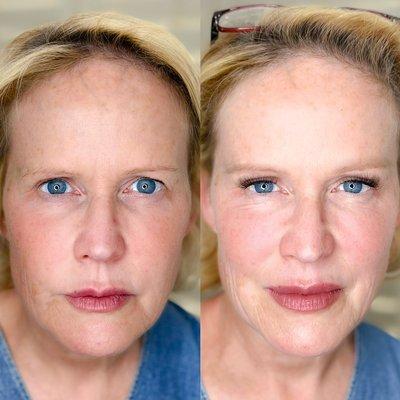 Hybrid full set/cat eye style