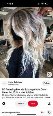 What I wanted to what I got very sad result