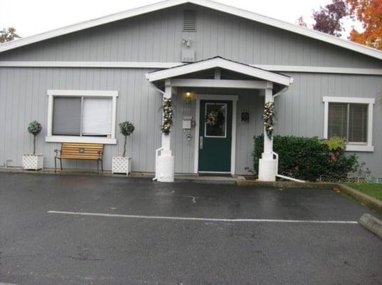 Outside of the beautiful MCA building