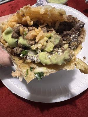 Carne asada burrito BEST TASTE AND FLAVOR...THIS BURRITO IS BURSTING WITH FLAVOR THE RICE AND BEANS DELICIOUS