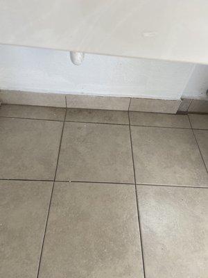 Filthy bathroom