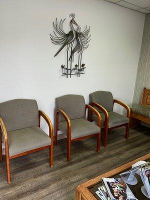 Patient waiting room