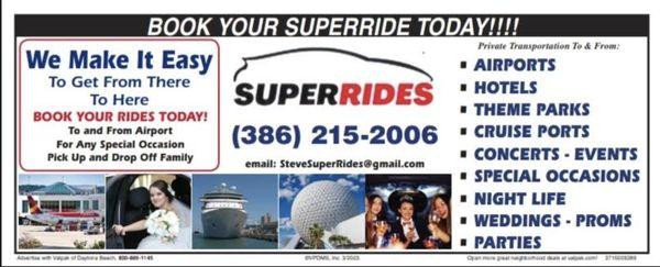 SUPER RIDES