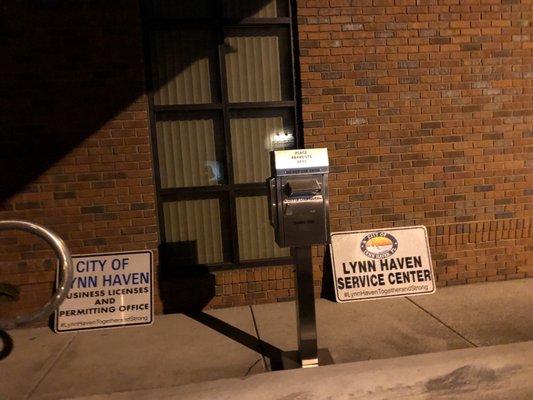 After hours drop box