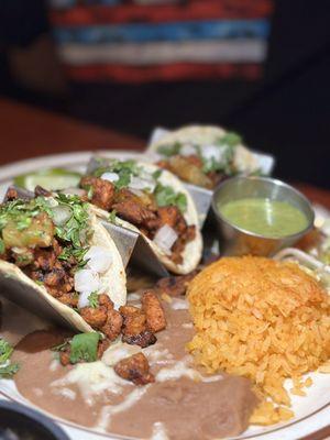 3 Tacos Al Pastor