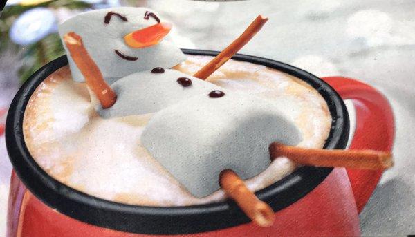 Don't worry, Frosty is safe. This is just the stunt double.