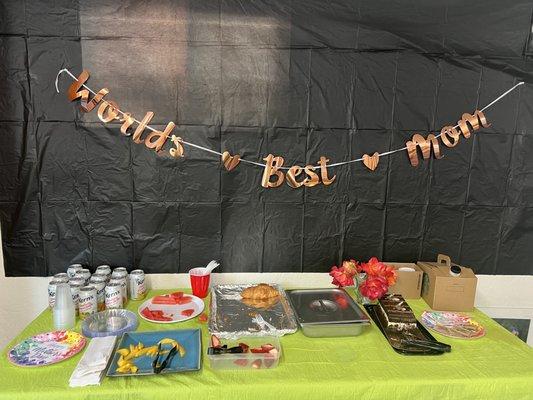 Mother's Day breakfast