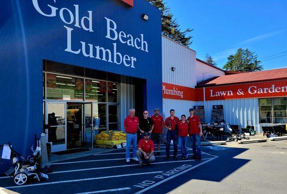 Gold Beach Lumber Yard
