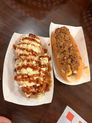 Eagle Dog (left) Regular Dog (right)