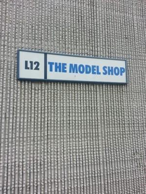 The sign in front of the otherwise very non descript location