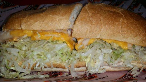 Turkey And Cheddar Cheese Sub