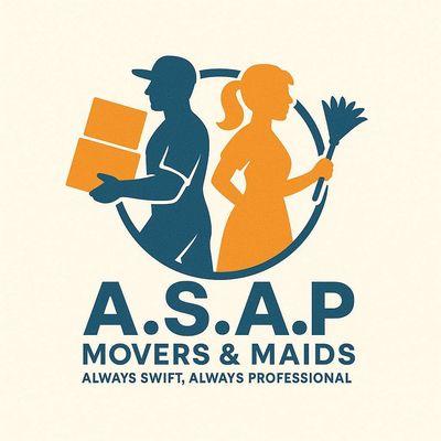 ASAP Movers & Maids is a Frederick-based moving and cleaning company dedicated to fast, stress-free service. Our logo stands for integrity,