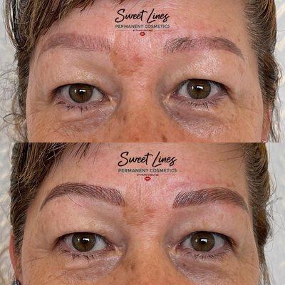 Are you in need of a correction from micro-bladed brows done wrong ! Contact me for a free consultation !