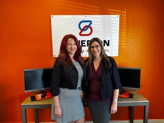 Meet the team at Spherion Naples - Gretchen and Denise!