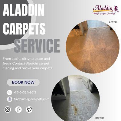 Aladdin Carpet Cleaning services