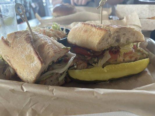 Chicken Avocado Sandwich. So very good.