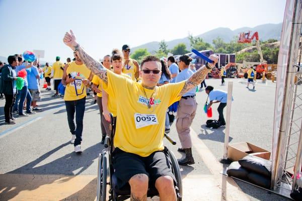 AbilityFirst held a race at Universal Studios. Stretch covered it to help them raise funds to continue their important work.