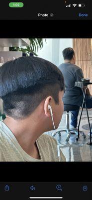 Wow.. had to take our son to a different stylist because of how bad Legends cut his hair. So uneven and choppy.